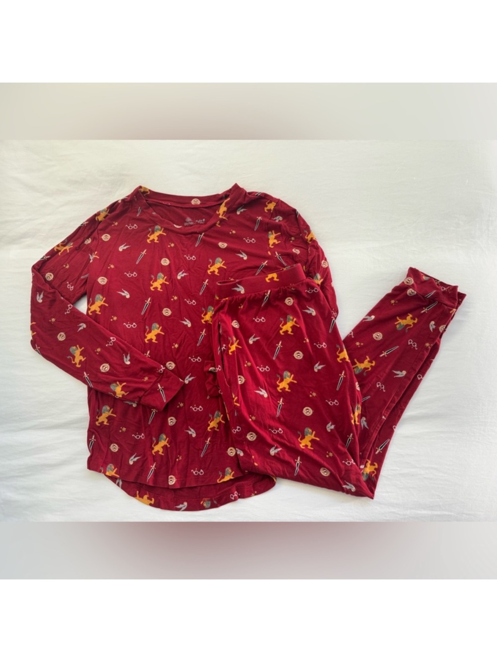 Kyte Baby Pajama Set Adult Unisex Gryffindor Harry Potter Size Small